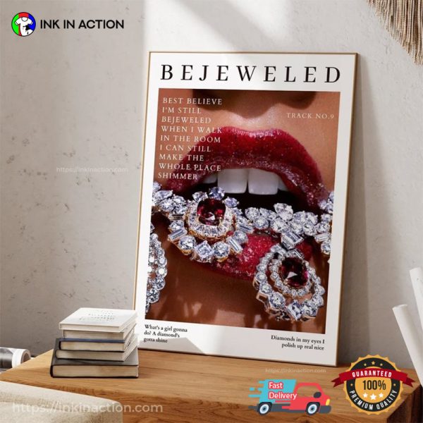 Bejeweled, Midnights Album Merch, Swiftie Merch Print Poster