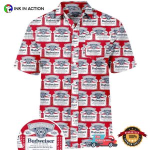 Budweiser King Of Beers Logo Hawaiian Shirt