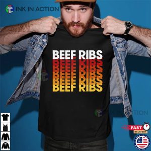 Barbecue Beef Ribs T-shirt, Fourth Of July 2023 Tee