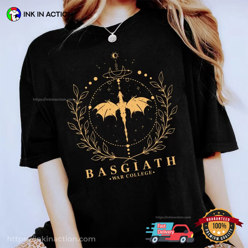 Basgiath War College Shirt Fourth Wing Shirt