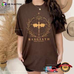 Basgiath War College Shirt Fourth Wing Shirt 2 Ink In Action