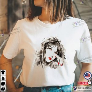 Beauty Kate Bush Painting Fanart Shirt 1 Ink In Action