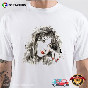Beauty Kate Bush Painting Fanart Shirt 3 Ink In Action