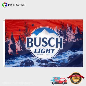 Beer Busch Light Flag