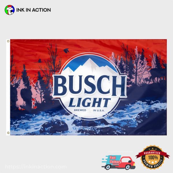 Beer Busch Light Flag