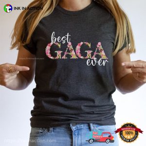 Best Gaga Ever Flower Cute Shirt, Lady Gaga 2023