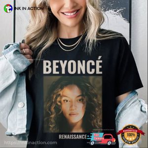 Beyonce renaissance world tour 2023 Concert Vintage Tee 4 Ink In Action