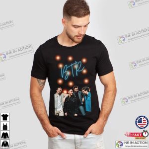 Big Time Rush btr concert Live Collection Music Shirt 2 Ink In Action