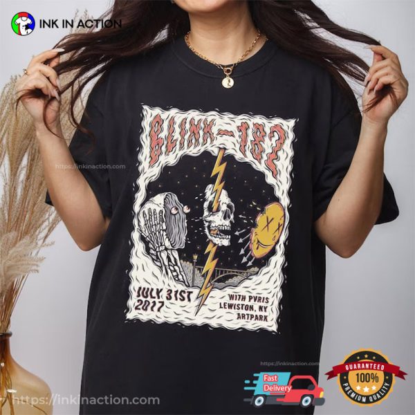 Blink 182 Vintage, Blink 182 Merch T-shirt