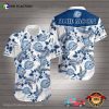 Blue Moon Beer Floral Hawaiian Shirt