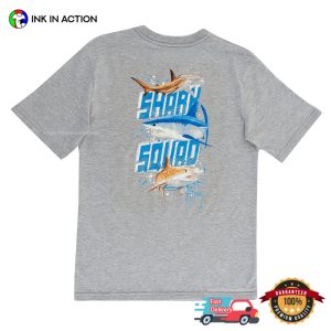 Boy’s Shark Squad Shark Awareness Day 2 Sline Shirt