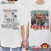 Custom The Eras Tour Dates 2 Sided Shirt, Taylor Concert 2023