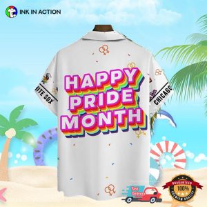 Chicago mlb white sox Happy Pride Month Hawaiian Shirt 2 Ink In Action