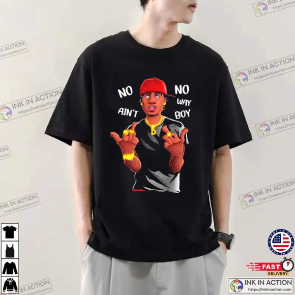 Duke Dennis Fuck Ya No Ain’t No Way Boy Hip Hop 90s Shirt