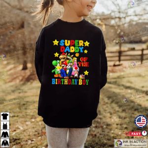 Daddy And Mommy Super Mario Family Shirts