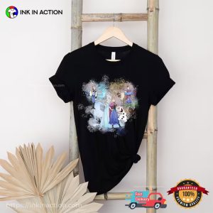 Disney Frozen Mickey Head Cute Charater Watercolor Shirt 1 Ink In Action