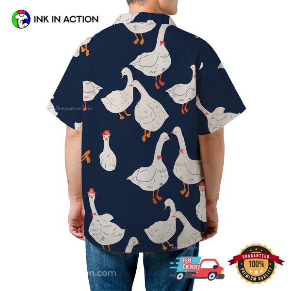 Elegant Goose Hawaiian Shirt