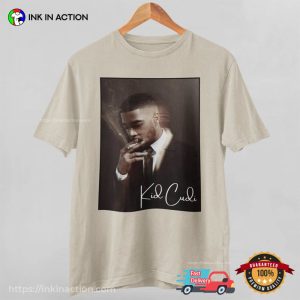 Elegant Men Kid Cudi Graphic Shirt 1 Ink In Action