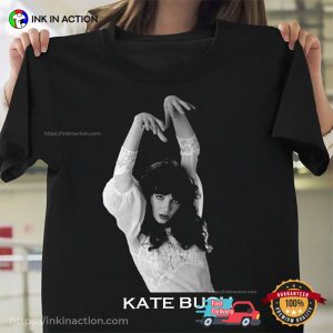 English Pop Singer Kate Bush Vintage Shirt 3 Ink In Action