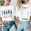 Folklore Taylor Swift New Album Songs Tracklist 2 Sided Shirt