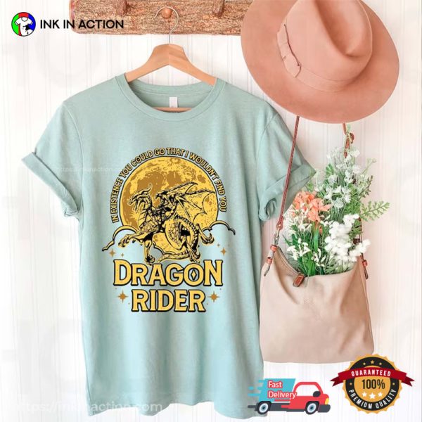 Fourth Wing Dragon Rider Shirt Rebecca Yarros Tee