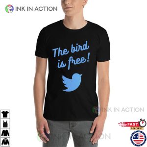 Free The Larry twitter bird Unisex Shirt 1 Ink In Action