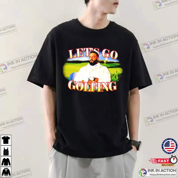 Funny DJ Khaled Let’s Go Golfing T-shirt