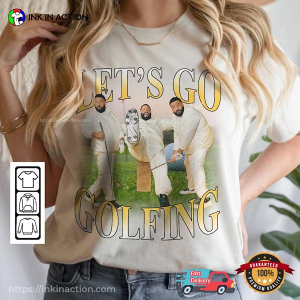 Funny Meme Let’s Go Golfing DJ Khaled T-shirt