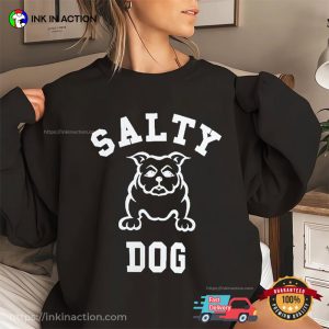 Funny salty dog Basic Shirt 1 Ink In Action