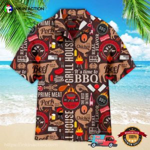 Grill And Barbecue National BBQ Day Hawaiian Shirt
