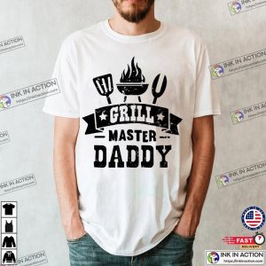 Grill Master Daddy National Grilling Month T-shirt