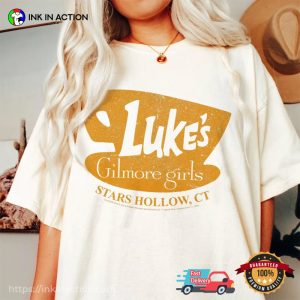 Gilmore Girls Lukes Stars Hollow T shirt 3 Ink In Action
