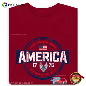 God Bless The USA 1776 Shirt Happy family day 2023 1