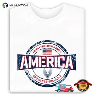 God Bless The USA 1776 Shirt Happy family day 2023 4