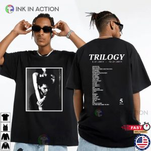 Graphic the weeknd trilogy 2 Side Shirt 1 Ink In Action