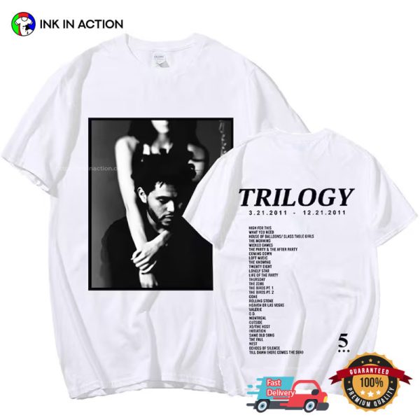 Graphic The Weeknd Trilogy 2 Side Shirt