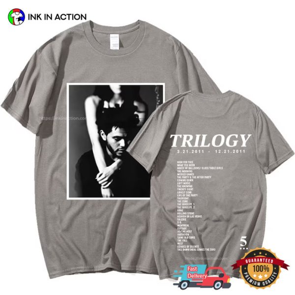 Graphic The Weeknd Trilogy 2 Side Shirt