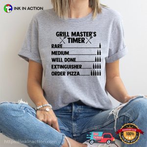 Grill Master’s Timer Barbeque BBQ Shirts