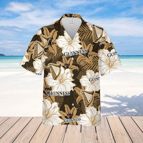 Guinness Beer Tropical Shirts For Men