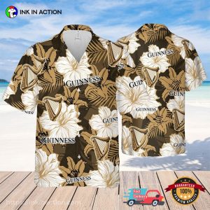 Guinness Beer Tropical Shirts For Men