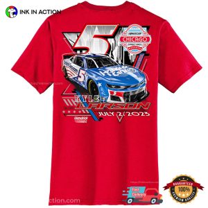 Hendrick Motorsports Kyle Larson Collection Red 2023 Grant Park 200 T-Shirt