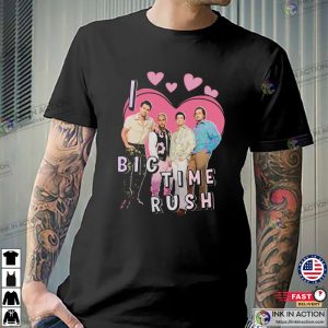 I Love big time rush big time rush Funny Shirt 1 Ink In Action