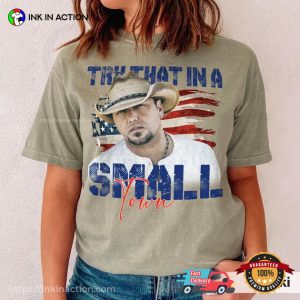 I Stand With Aldean Team Country Portrait Shirt