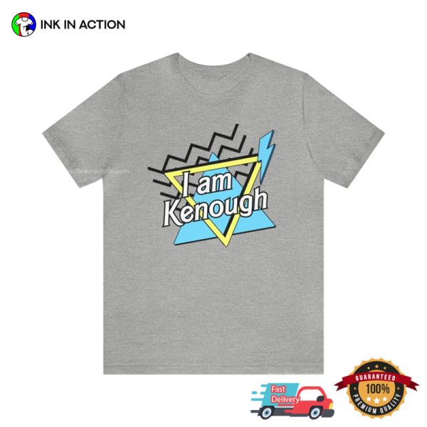 I Am Kenough Abstract Pattern Shirt