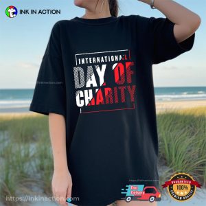 International Day Of Charity Graphic T-shirt