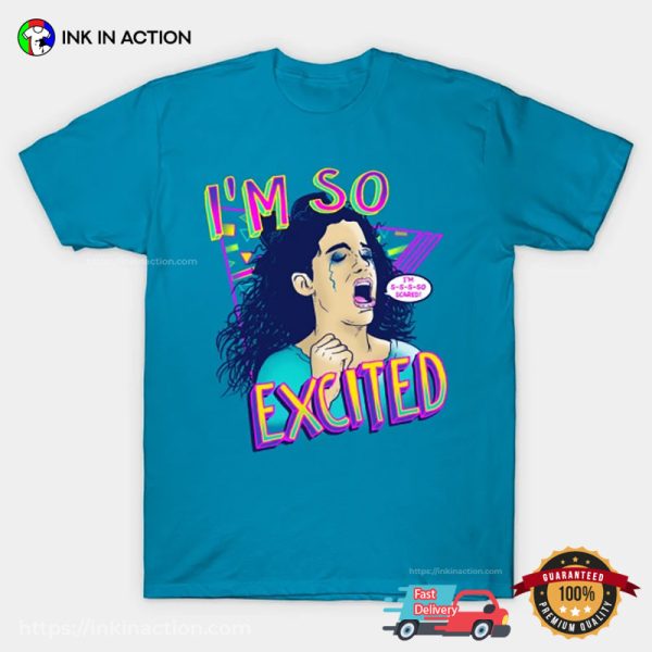 I’m So Excited Crying Girl Scream Shirt