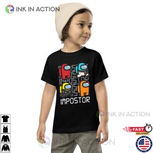 Impostor Among Us Merch Kid T-shirt