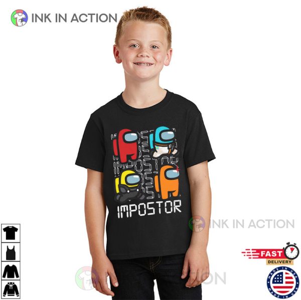 Impostor Among Us Merch Kid T-shirt