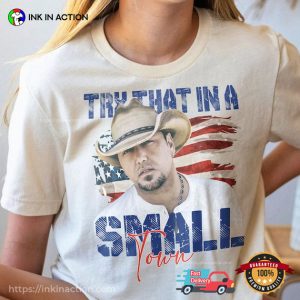 Jason Aldean Small Town Country Music T-shirt