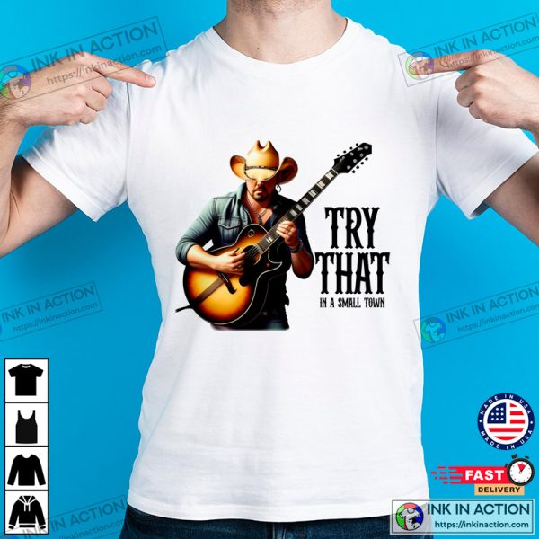 Jason Aldean With Guitar New Song Country Shirt